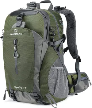 FENGDONG 40L Waterproof Backpack for Ultimate Adventures