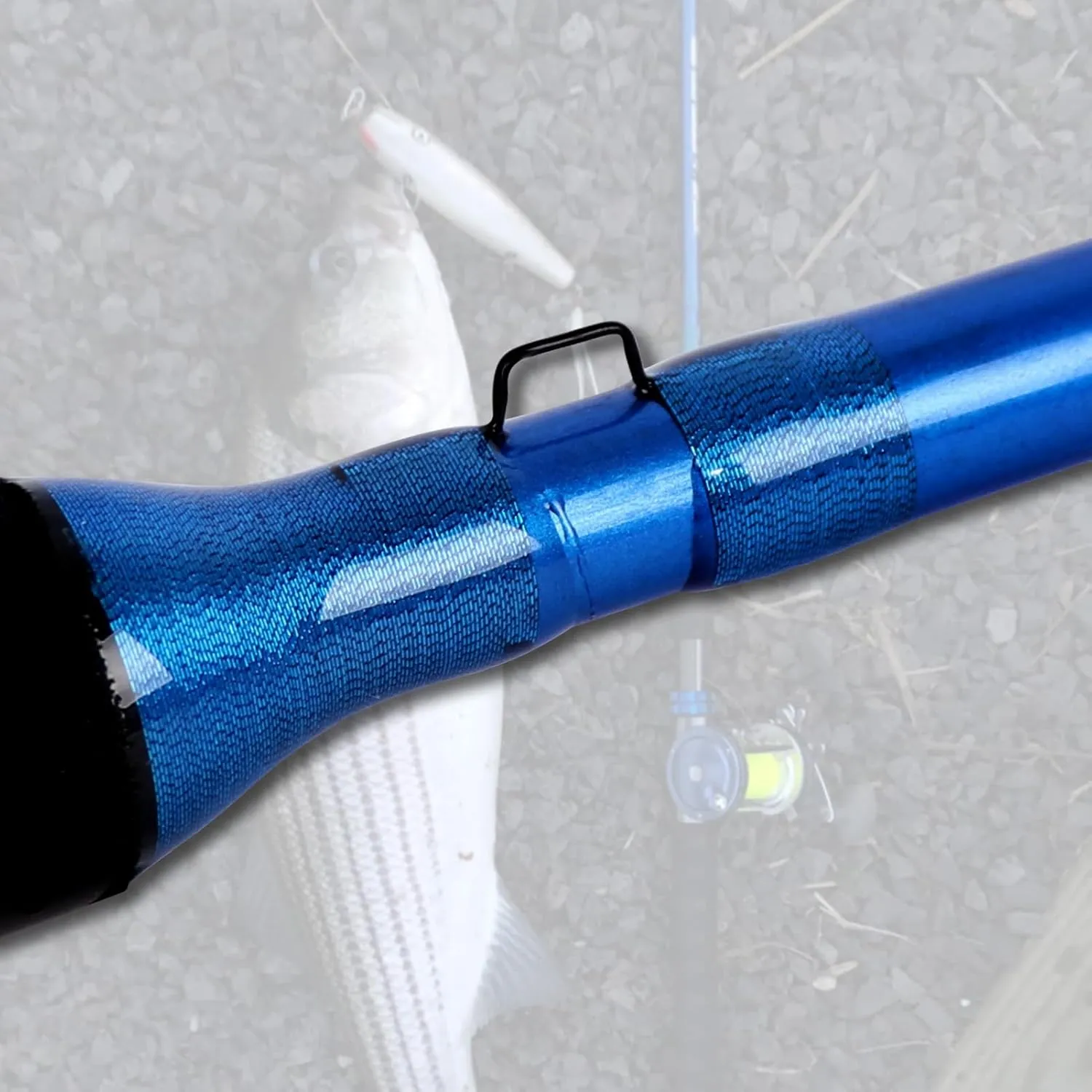 Fiblink Catfish Fishing Rod 1 Piece/2 Piece Catfishing Fishing Pole Portable Travel Heavy Cat Catfish Casting Rod (6'/6'6"/7'/8'/9')