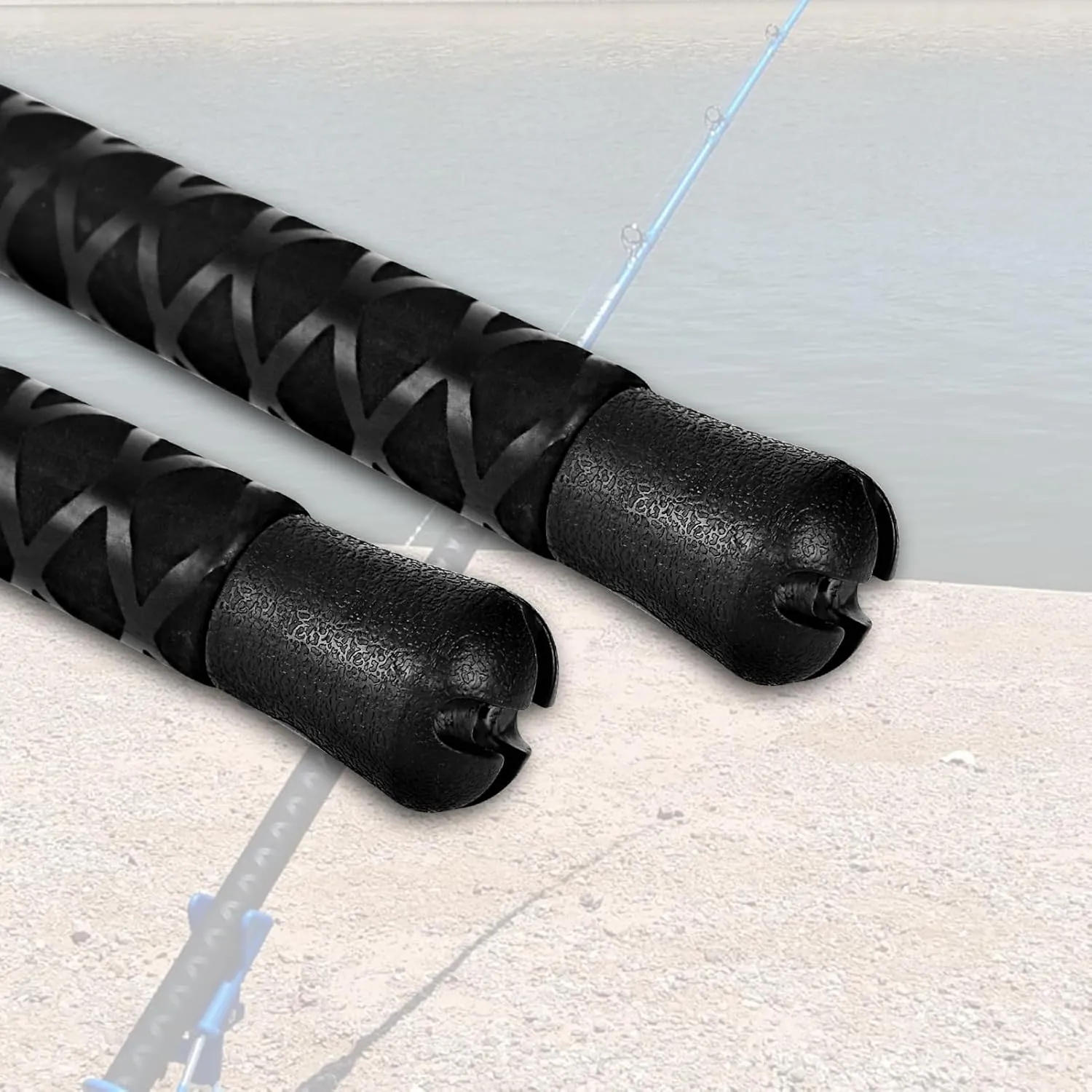 Fiblink Catfish Fishing Rod 1 Piece/2 Piece Catfishing Fishing Pole Portable Travel Heavy Cat Catfish Casting Rod (6'/6'6"/7'/8'/9')