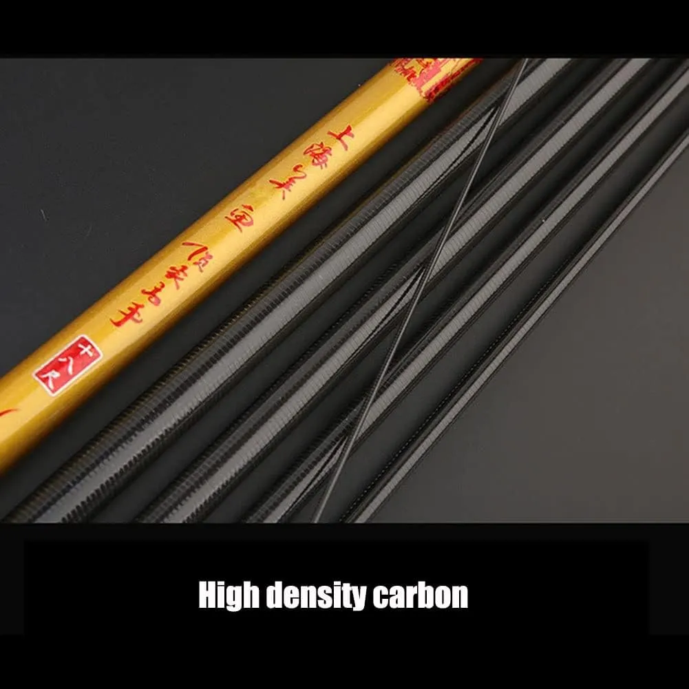Fishing Rod Telescopic Carbon Fiber Carp Rods Ultra Hard Ultralight 28 Tone 3.6m 3.9m 4.5m 4.8m 5.4m 5.7m 6.3m 7.2m Rivers Lakes Reservoirs Streams
