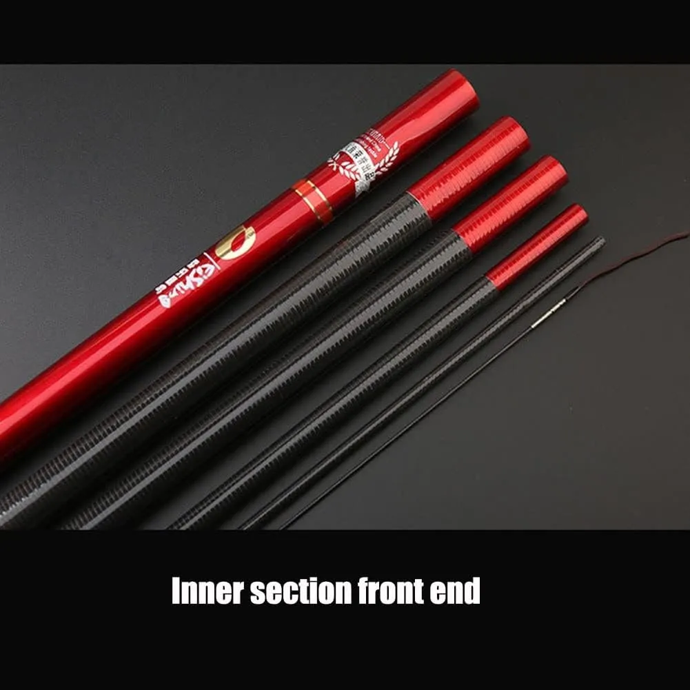 Fishing Rod Telescopic Carbon Fiber Carp Rods Ultra Hard Ultralight 28 Tone 3.6m 3.9m 4.5m 4.8m 5.4m 5.7m 6.3m 7.2m Rivers Lakes Reservoirs Streams