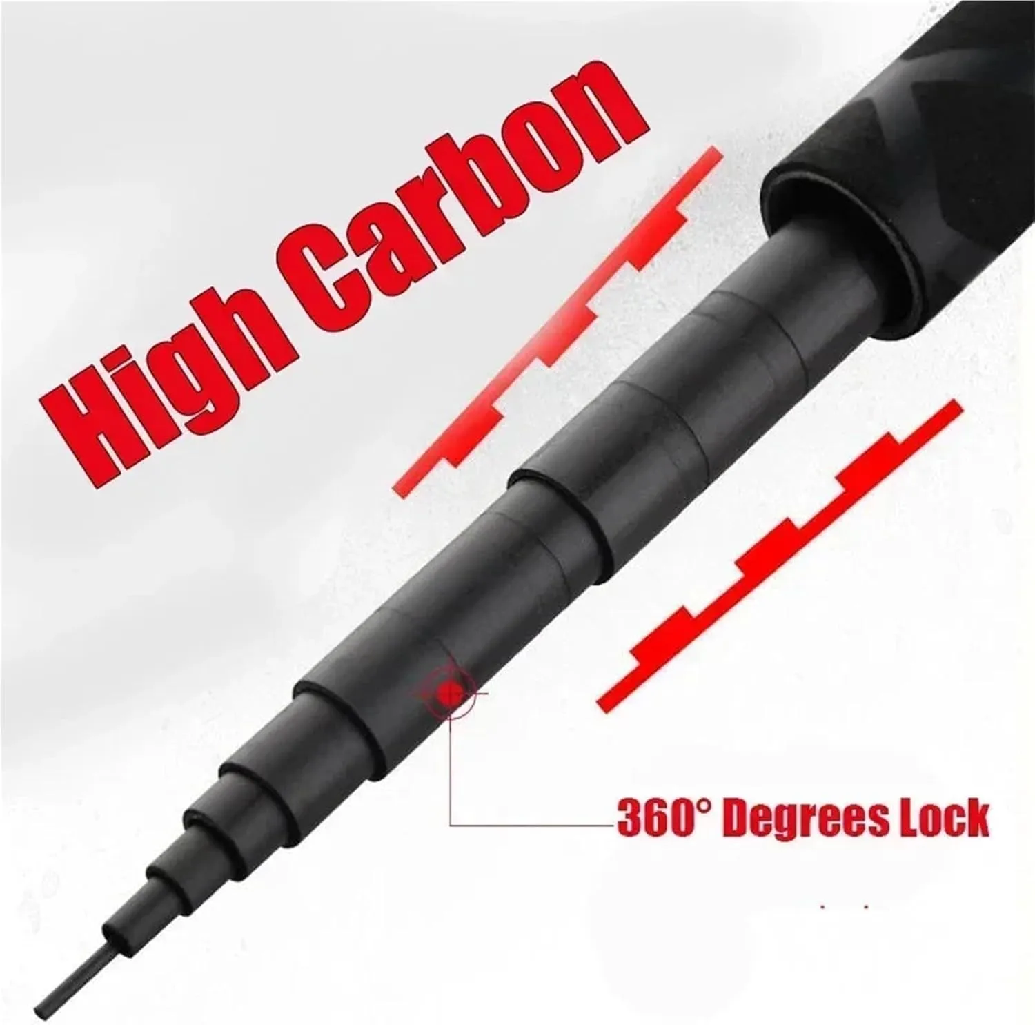 Fishing Rod Telescopic Stream Rod 4.5M/5.4M/6.30M/7.2M/8M/9M/10M Carbon Reservoir Pond Fishing Rod Super Light Hard Fiber Hand Fishing Pole