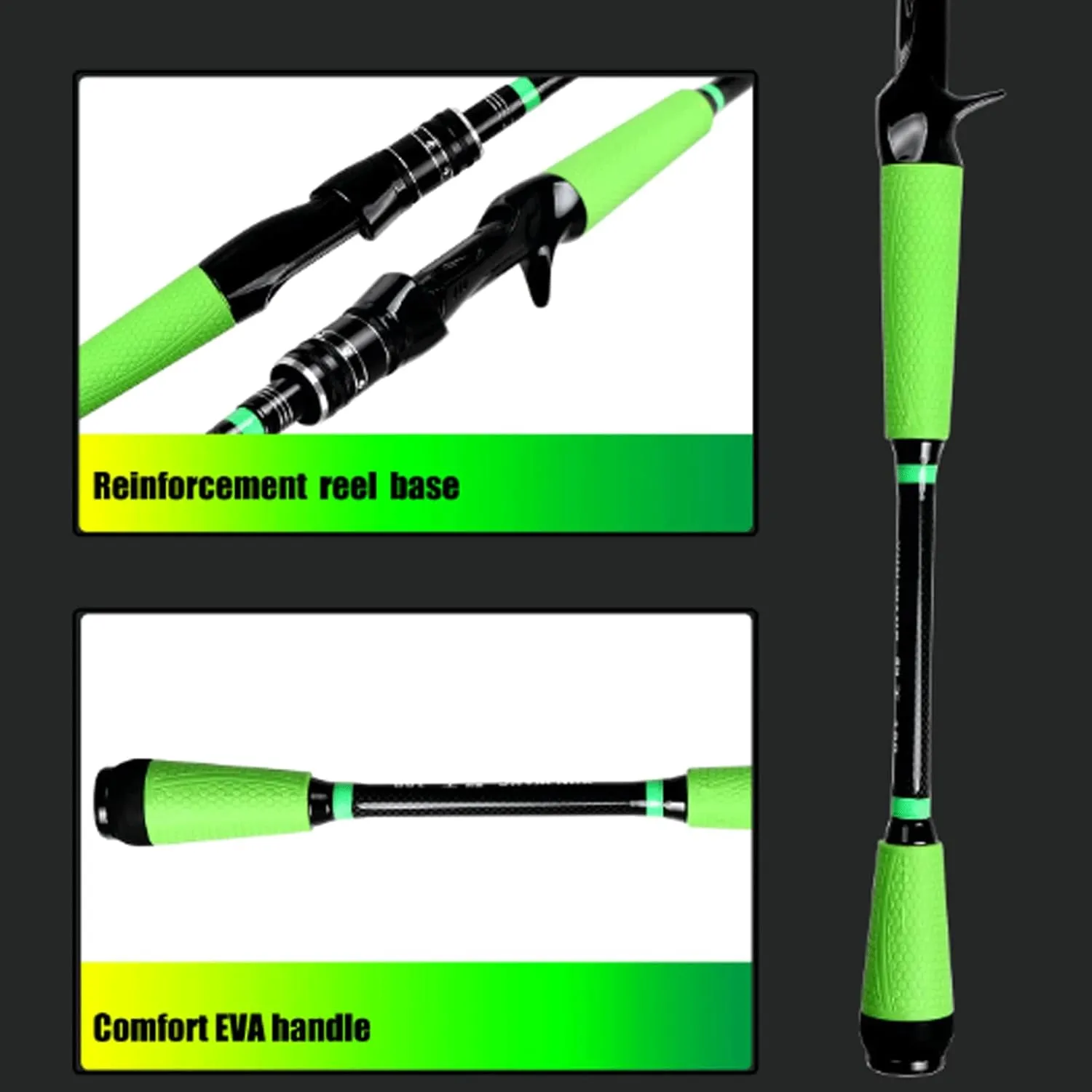 Fishing Rods 1.8M/2.1M/2.4M Fishing Rod Carbon Telescopic Spinning Baitcasting Fishing Rod Telescopic Fishing Rod Fishing Accessories