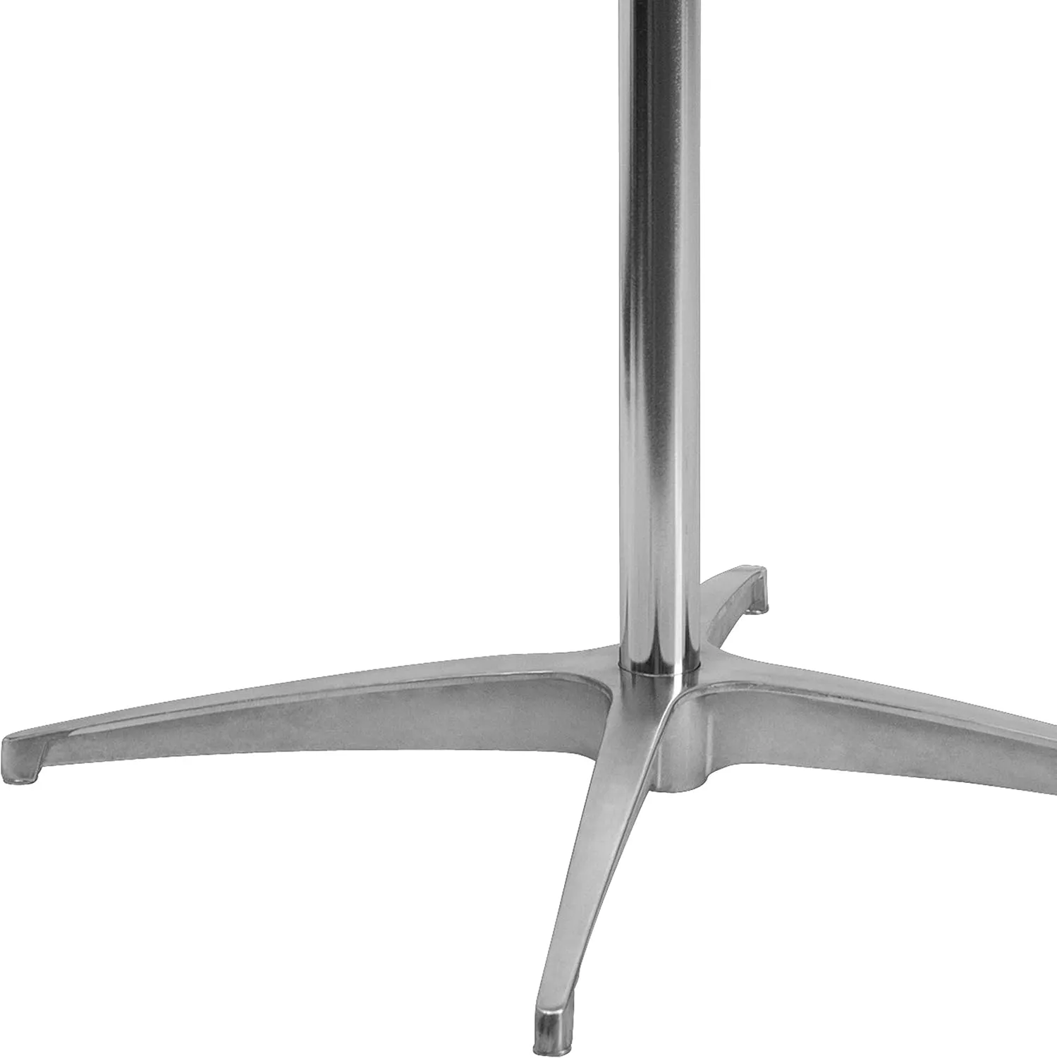 Flash Furniture Lars 36'' Round Wood Cocktail Table with 30'' and 42'' Columns, Adjustable Wood Bar Height Table for Events or Home Use, Natural