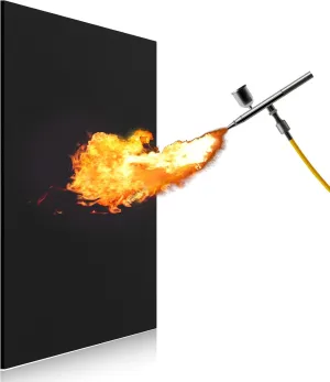 FLASLD Welding Blanket Fireproof Mat Heat Resistant Material Up To 1800°F Flame Retardant Fabric Carbon Felt for Grill Stove Pit Soldering Welders Plumbers (36×48 inch)