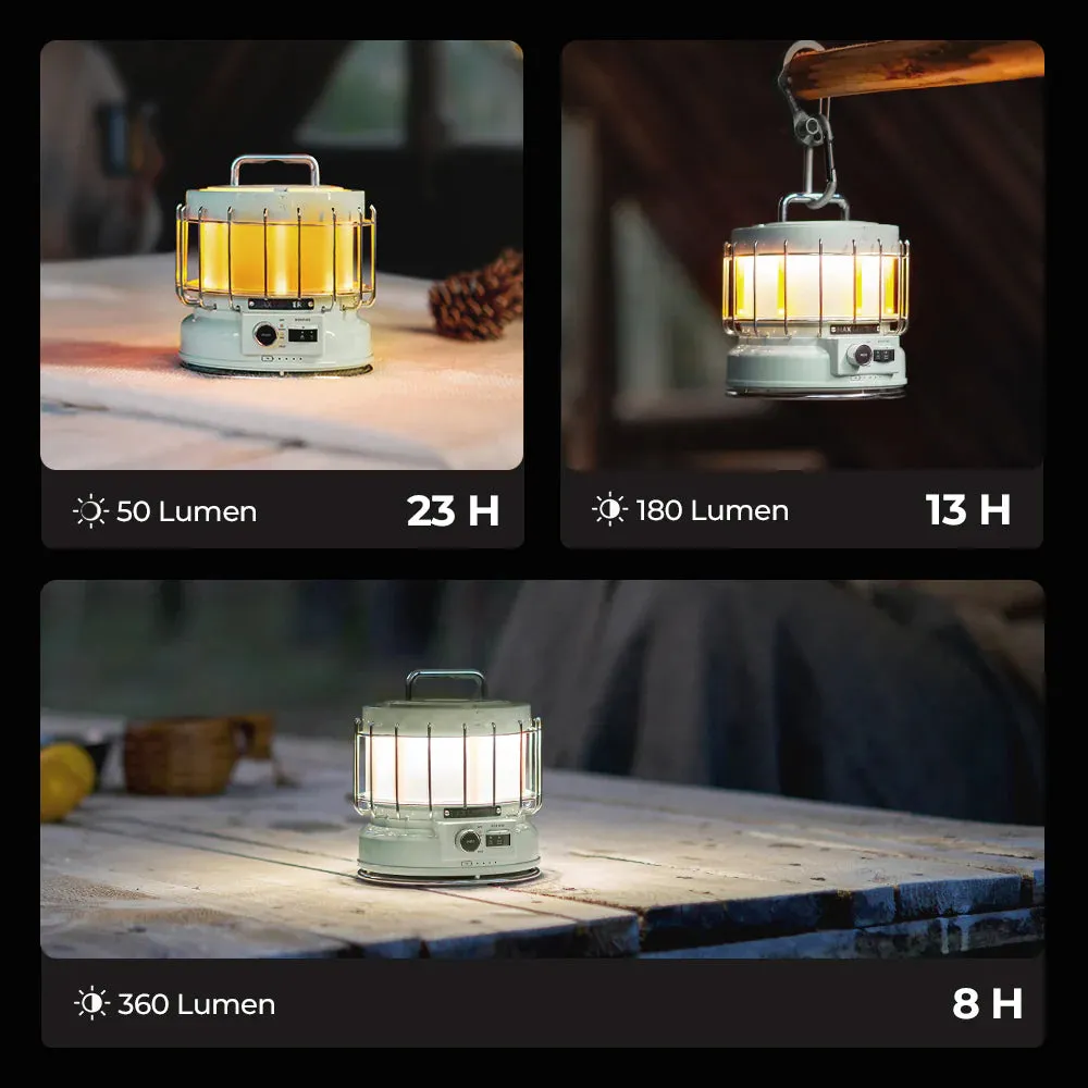 Flextail Max Lantern 3 in 1 Vintage Lantern w/ Humidifier