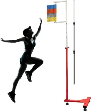 FLTRGO Home Gym Vertical Jump Measurement Tool, 1.7-3.6m Adjustable Vertical Jump Trainer for Basketball, Youth Vertical Jump Tester Measurer Pole