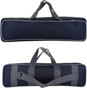 Fly Fishing Bag, Fishing Pack Outdoor Fishing Rod Pole Reel Lures Box Fishing Bag Tackle Storage Bag Handbag Adjustable Strap
