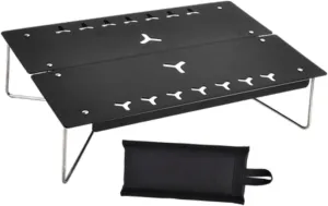 Foldable Camping Table Camping Desk Compact Sturdy Versatile Outdoor Table Foldable Table for Yard Patio Barbecue Backpacking