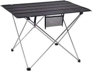 Foldable Outdoor Camping Table Portable Ultralight Aluminium Camping Fishing Picnic Folding Table