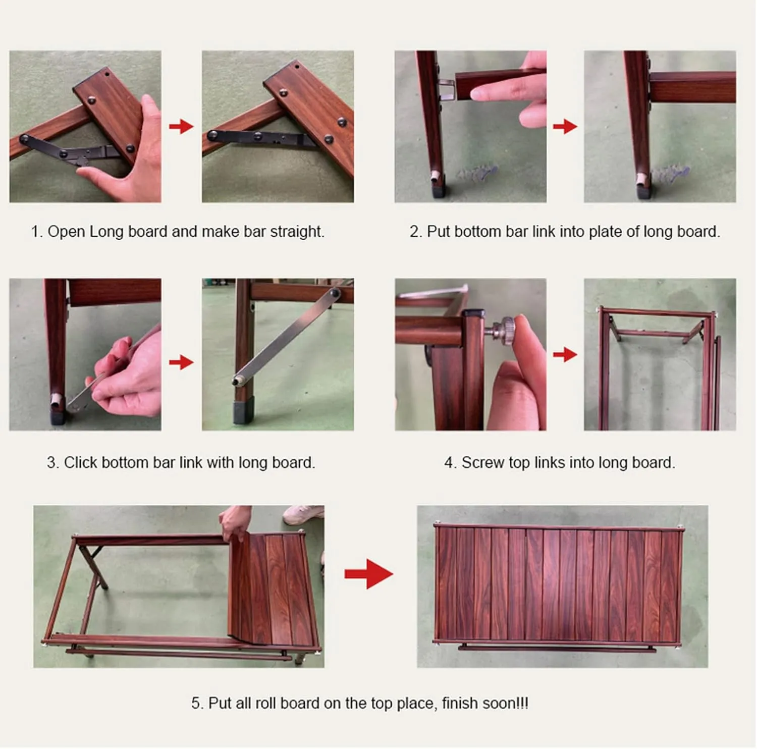 Folding Camping Table, Aluminum Portable Camp Table with Carry Bag, Heavy-Duty Strong Table for Backyard, BBQ, Party