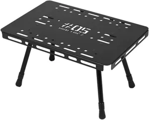 Folding Table Adjustable Aluminum Alloy Multifunctional Table Portable Stable Box Bottom Table for Camping Picnic Barbecue