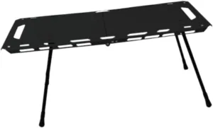 Folding Table Adjustable Height Beach Table Portable Outdoor Table Camping Table for Patio Travel Backpacking BBQ Yard