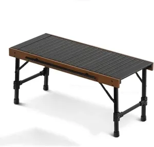 Folding Table Outdoor Portable Camping Picnic BBQ Tool Aluminum Alloy Table Combination Cooking Table