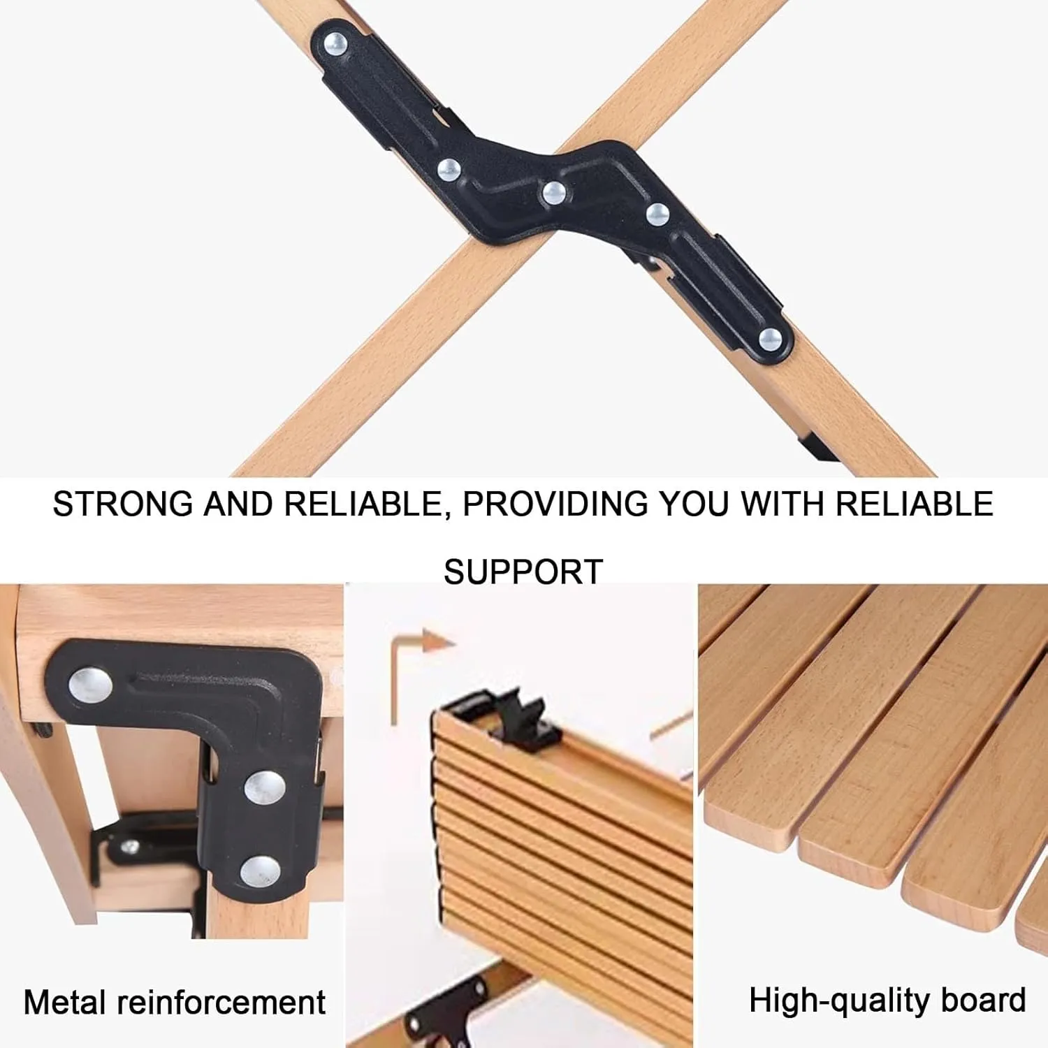 Folding Table Picnic Camping Table, Portable Roll Up Folding Dining Table, Lightweight Picnic Portable Table, for Travel Picnic Beach Party(Log,35.4 * 23.6 * 17.7in)