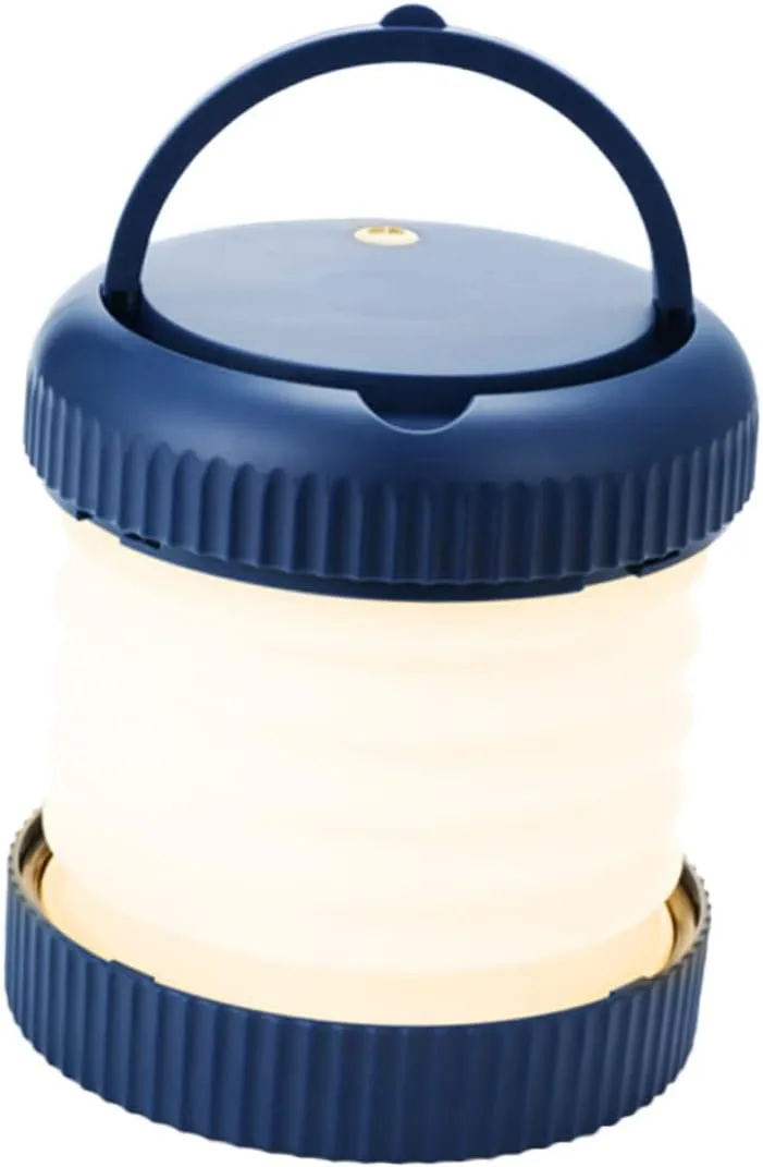 Folding Tent Lamp Portable USB Charging Lantern for Camping Outdoor Backpacking and Home Use Lightweight Durable Design Multi-Purpose Led Light for Cozy Atmosphere