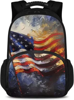 FOR U DESIGNS Backpack Cooler with Storage Asethetic Travel Backpack for Women 17 Inch Lightweight Backpack