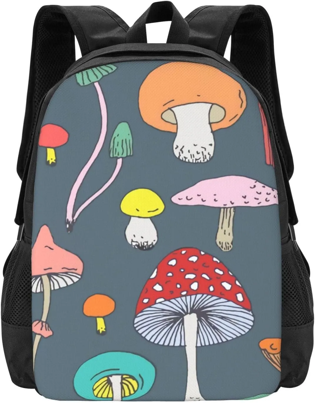 Forest Mushrooms Lightweight Packable Backpack Travel Casual Large Capacity Daypack Foldable Backpack For Men Women