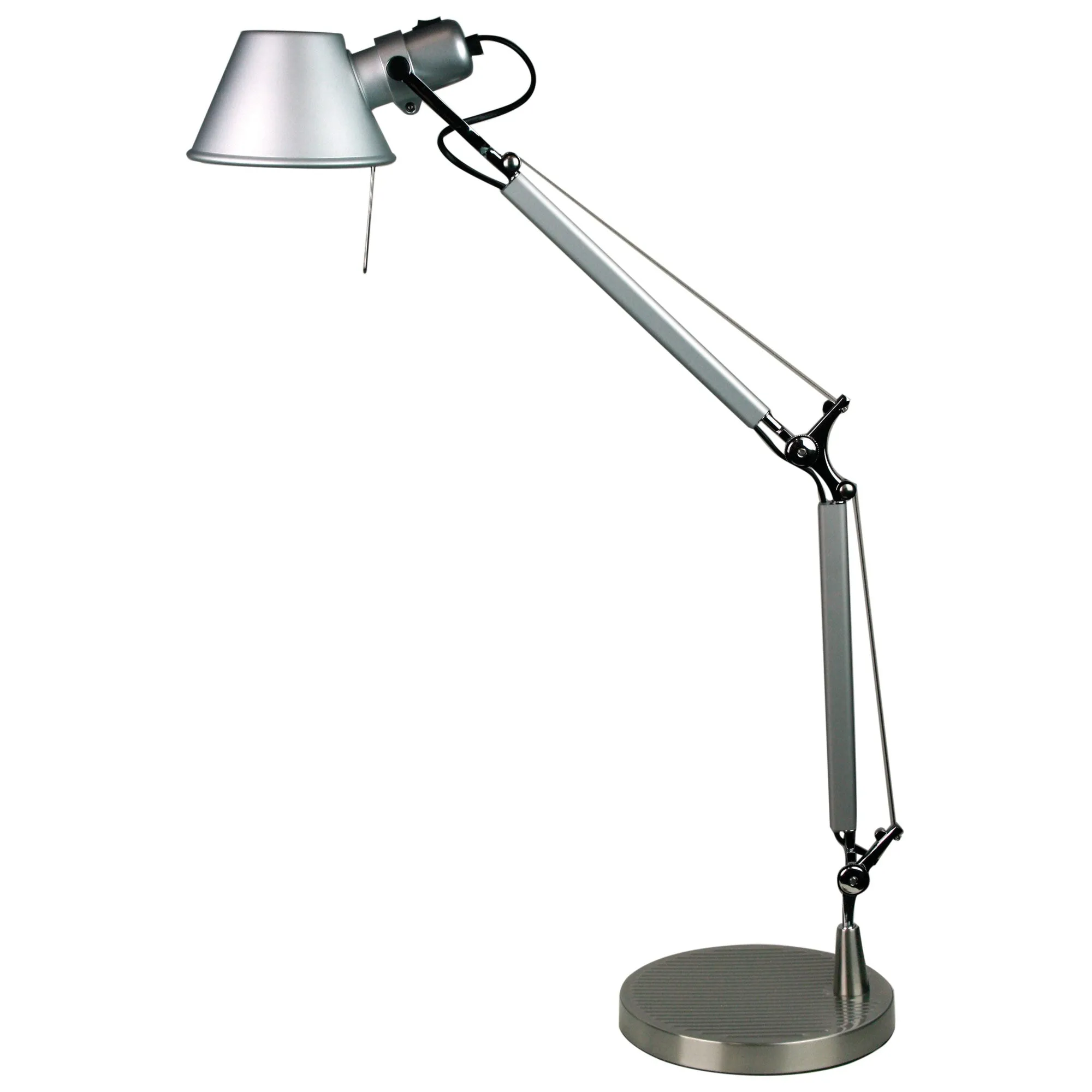 Forma Adjustable Desk Lamp Silver