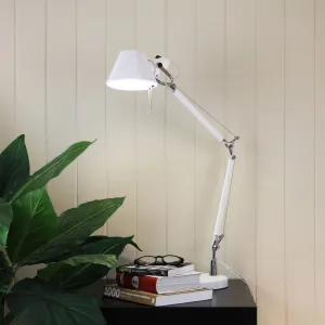 Forma Adjustable Desk Lamp White