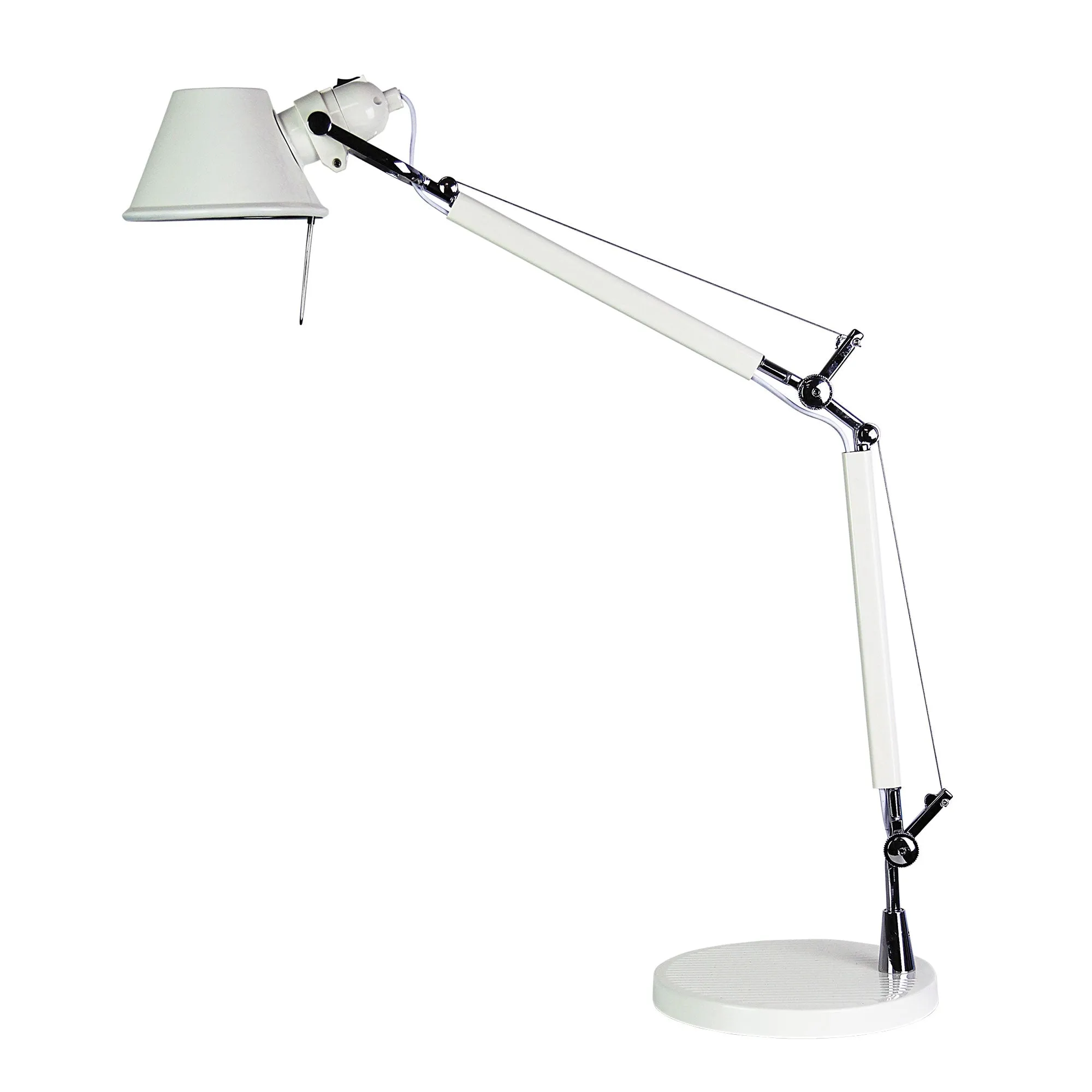 Forma Adjustable Desk Lamp White