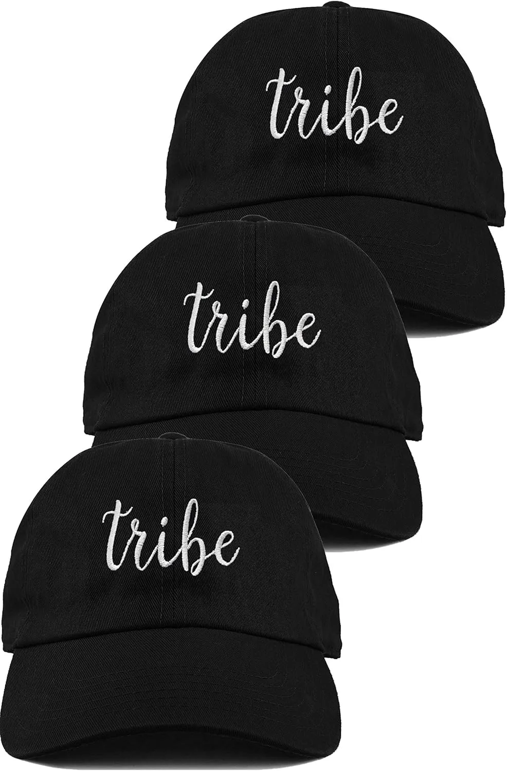 Funky Junque Comfortable Dad Hat with Adjustable Tuck Strap, 100 Percent Cotton