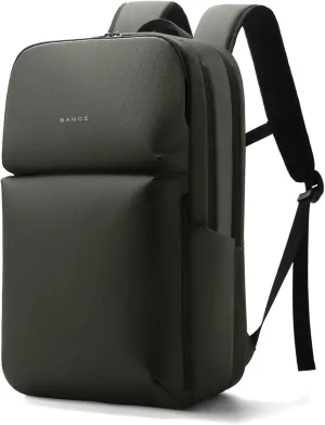 FUTURE AESTHETICS Smart Waterproof Travel Backpack Business Flight Approved Carry on Backpack for Men Women ，Large Capacity Laptop Backpack，Water Resistant Computer Backpack Fits 16 Inch Laptop(Green)