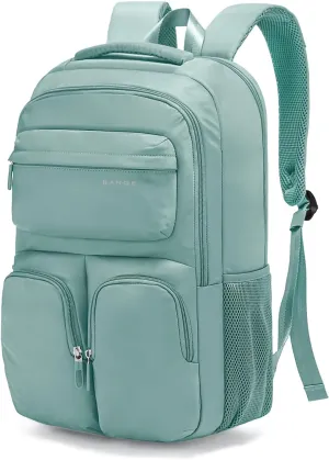 FUTURE AESTHETICS Travel Backpack for Women、men, College Backpack Bag, Hiking Backpack,Waterproof Carry On Backpack Business Backpack (Light blue)