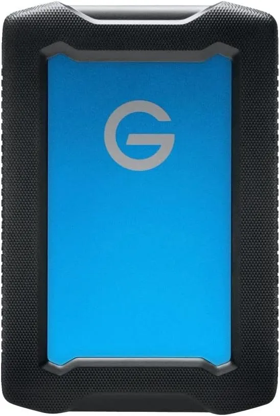 G-Technology 1TB ArmorATD All-Terrain Rugged Portable External Hard Drive - USB-C, USB 3.1 Gen 1 - 0G10433-1