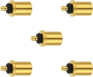Gas Refill Adapter 50Pcs Camping Gas Canister Adapter Portable Brass Refill Adapter for Backpacking Camping Stove