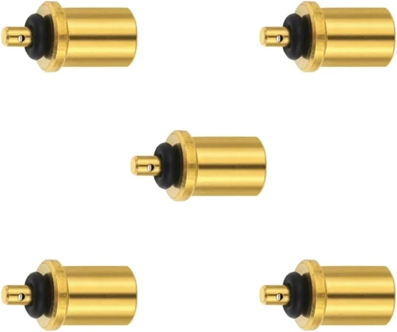 Gas Refill Adapter 50Pcs Camping Gas Canister Adapter Portable Brass Refill Adapter for Backpacking Camping Stove
