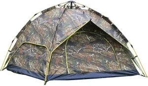 GeRRiT 2 Person Rainproof Camping Tents, Pop-Up Dome Camping Tent, Foldable and Breathable Tents, Anti-Mosquito and Protection, Suitable for Outdoor Camping and Hiking