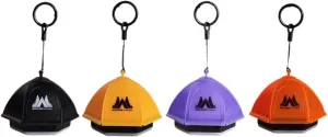 Globe Tent Light with Magnetic Base - Stepless Dimming, Long-Lasting, Waterproof, 4 Color Options for Camping Ambiance (Orange)