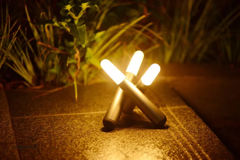 Glow Stick LED Table Light – Portable & Dimmable Ambient Lamp (Rechargeable, IP65)