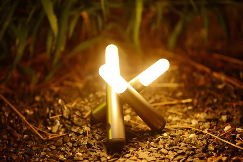 Glow Stick LED Table Light – Portable & Dimmable Ambient Lamp (Rechargeable, IP65)