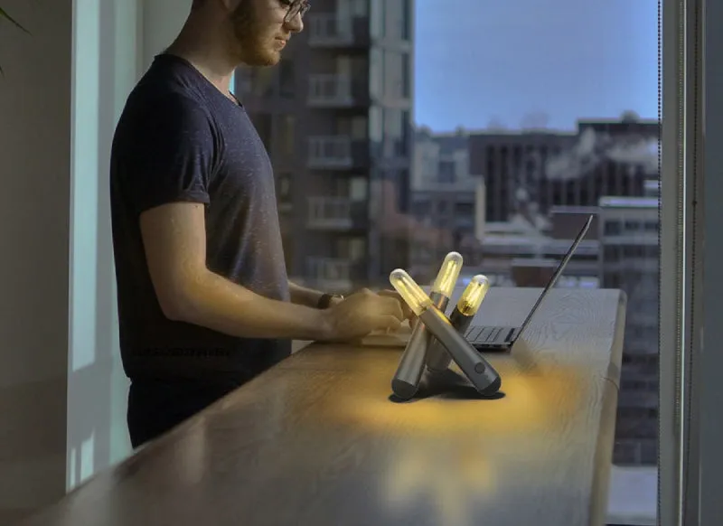 Glow Stick LED Table Light – Portable & Dimmable Ambient Lamp (Rechargeable, IP65)
