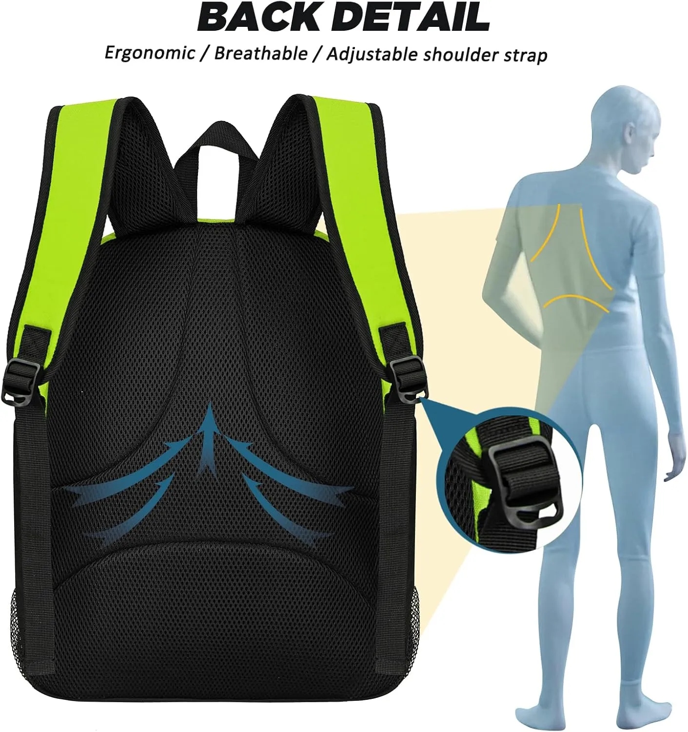 Goloni Soccer Bag, Basketball Bag with Ball Compartment & Shoe Compartment,Large Soccer Backpack for Basketball,Gym，Football