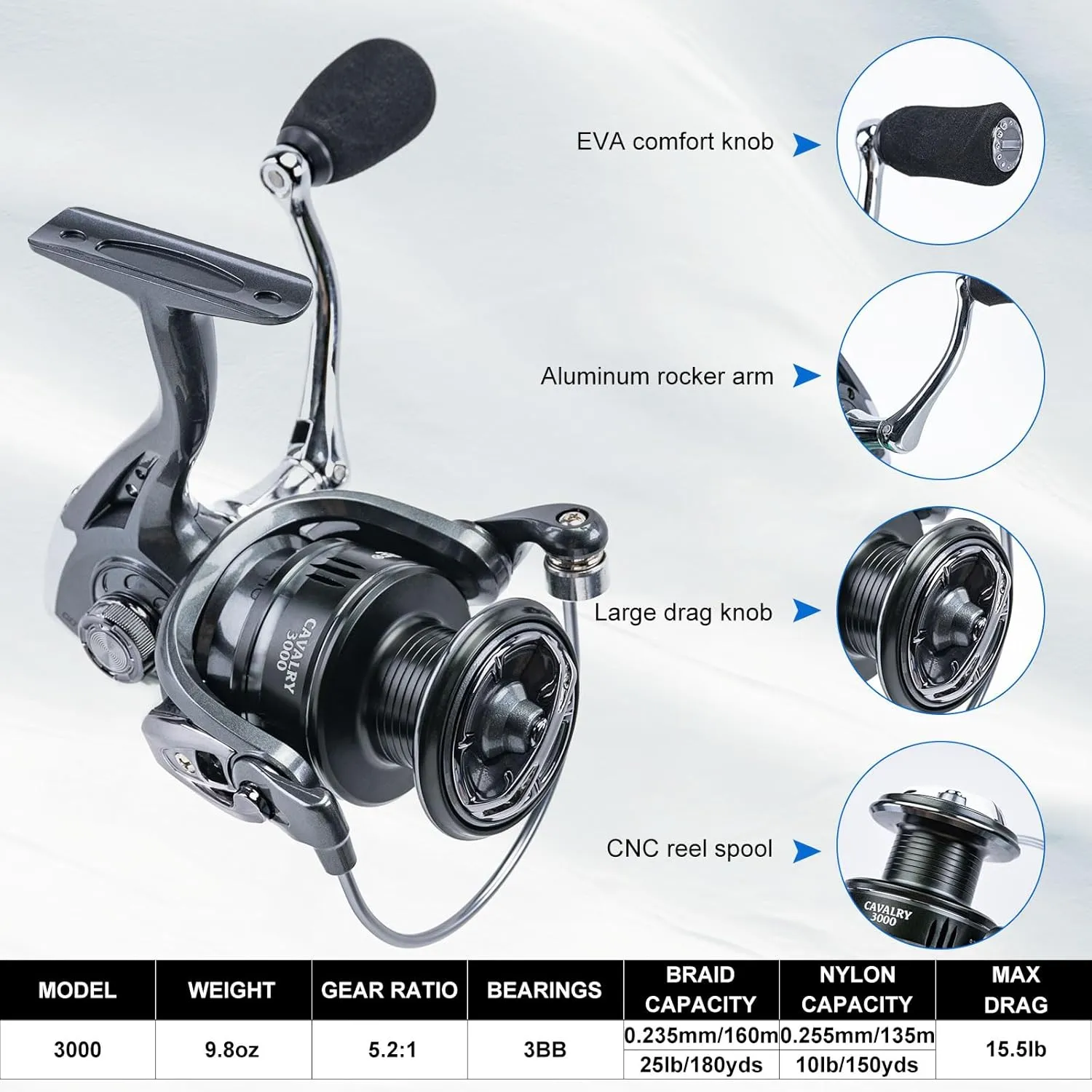 Goture Fishing Rod and Reel Combos-Telescopic Fishing Pole Spinning Reel Lures Set with Carrier Bag,Telescopic Rod Kit for Starter Travel Saltwater Freshwater Fishermen Gear Gift