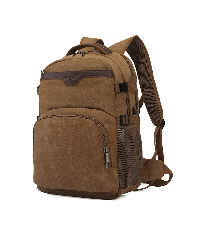 GRANT Canvas Laptop Backpack