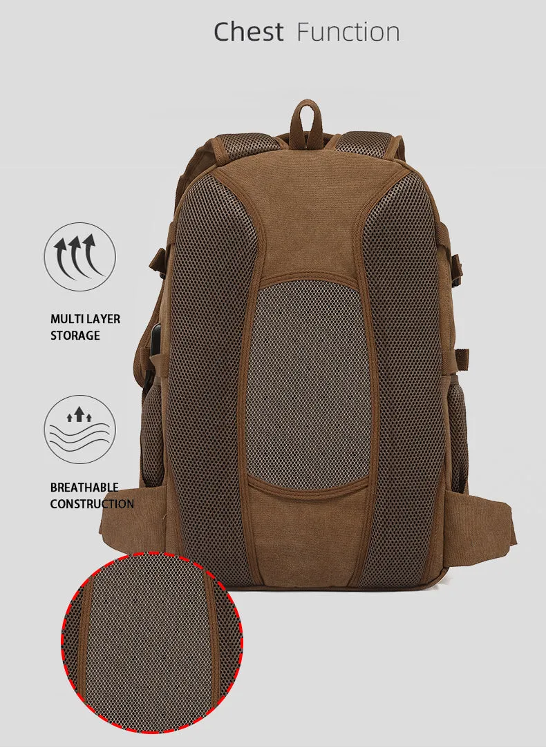 GRANT Canvas Laptop Backpack