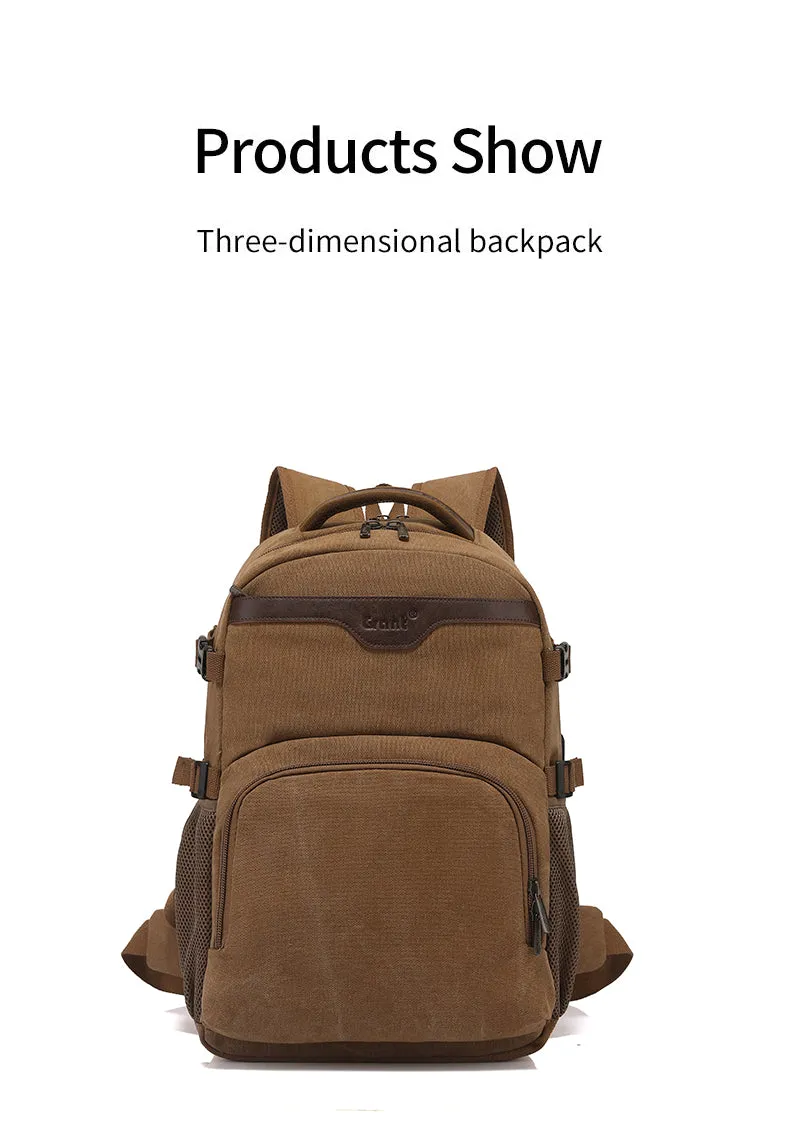 GRANT Canvas Laptop Backpack