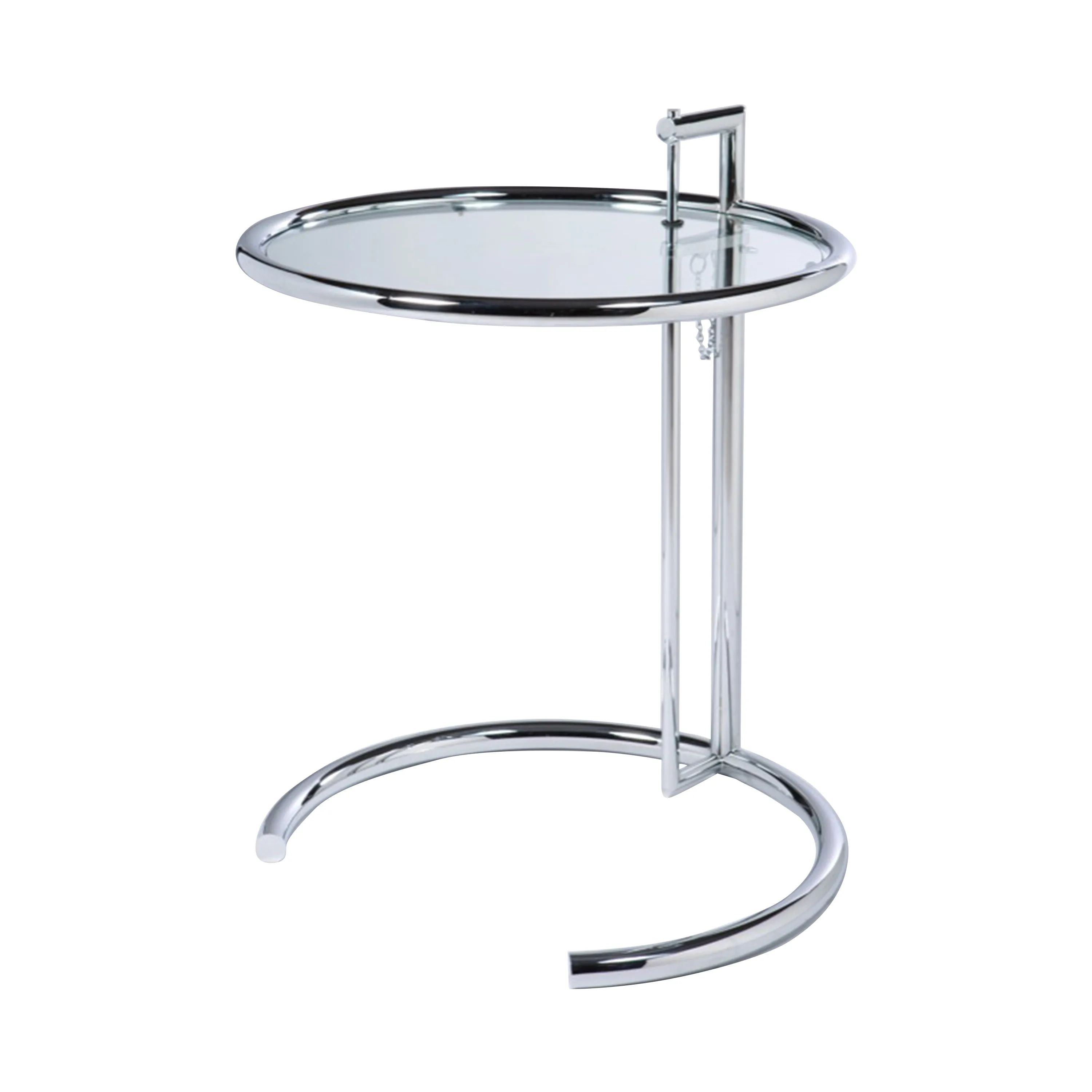 Gray style adjustable side table