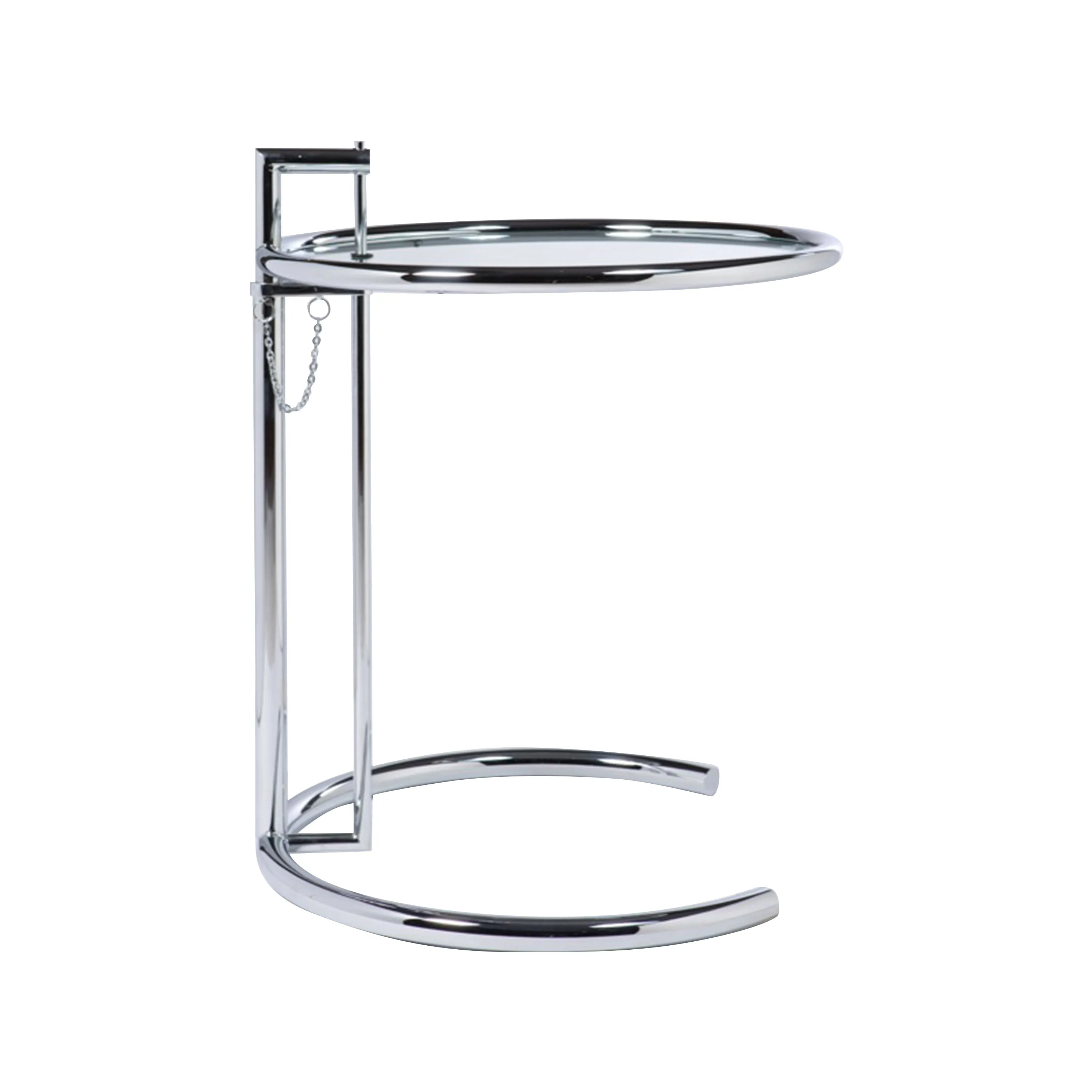 Gray style adjustable side table