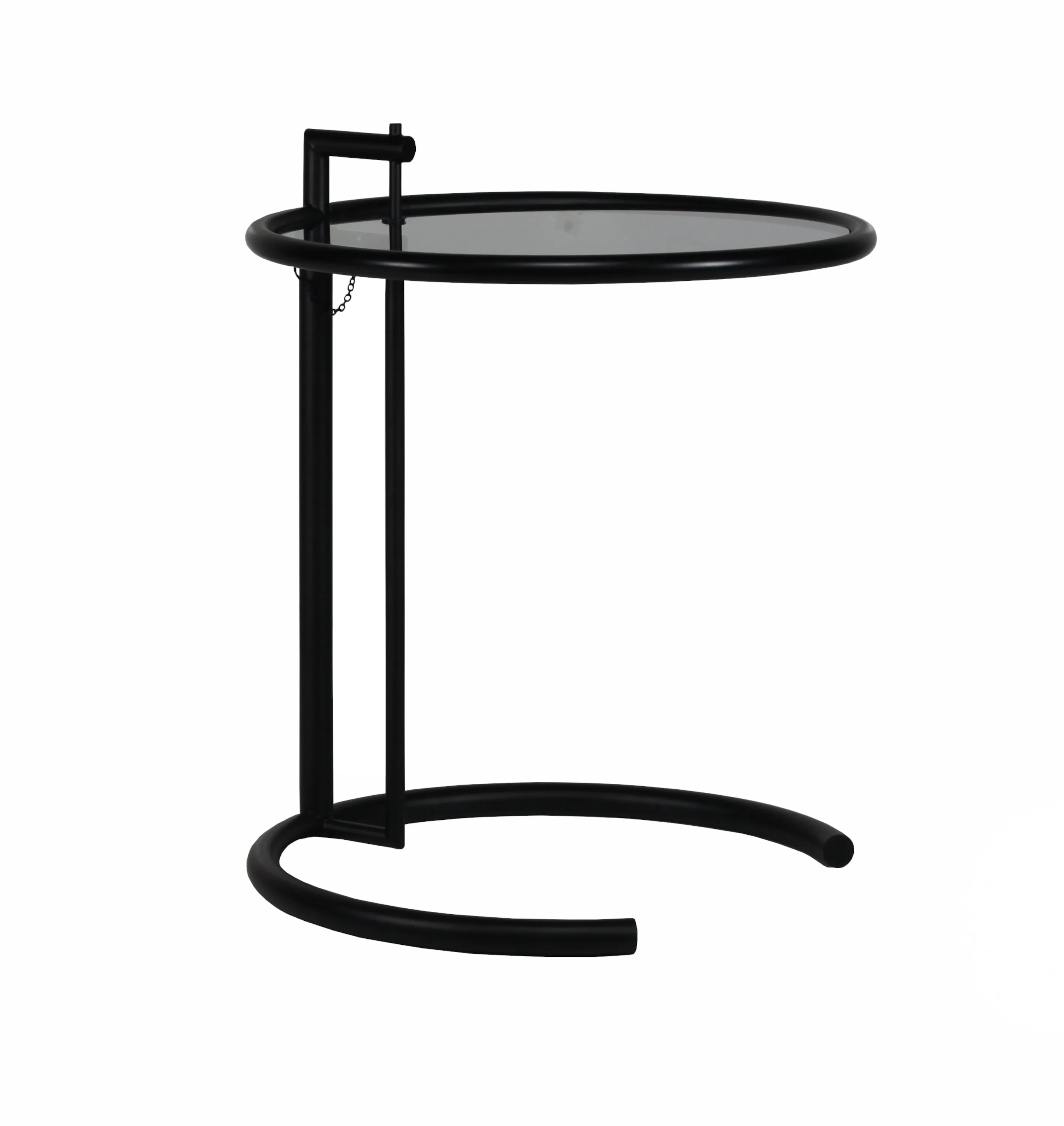 Gray style adjustable side table