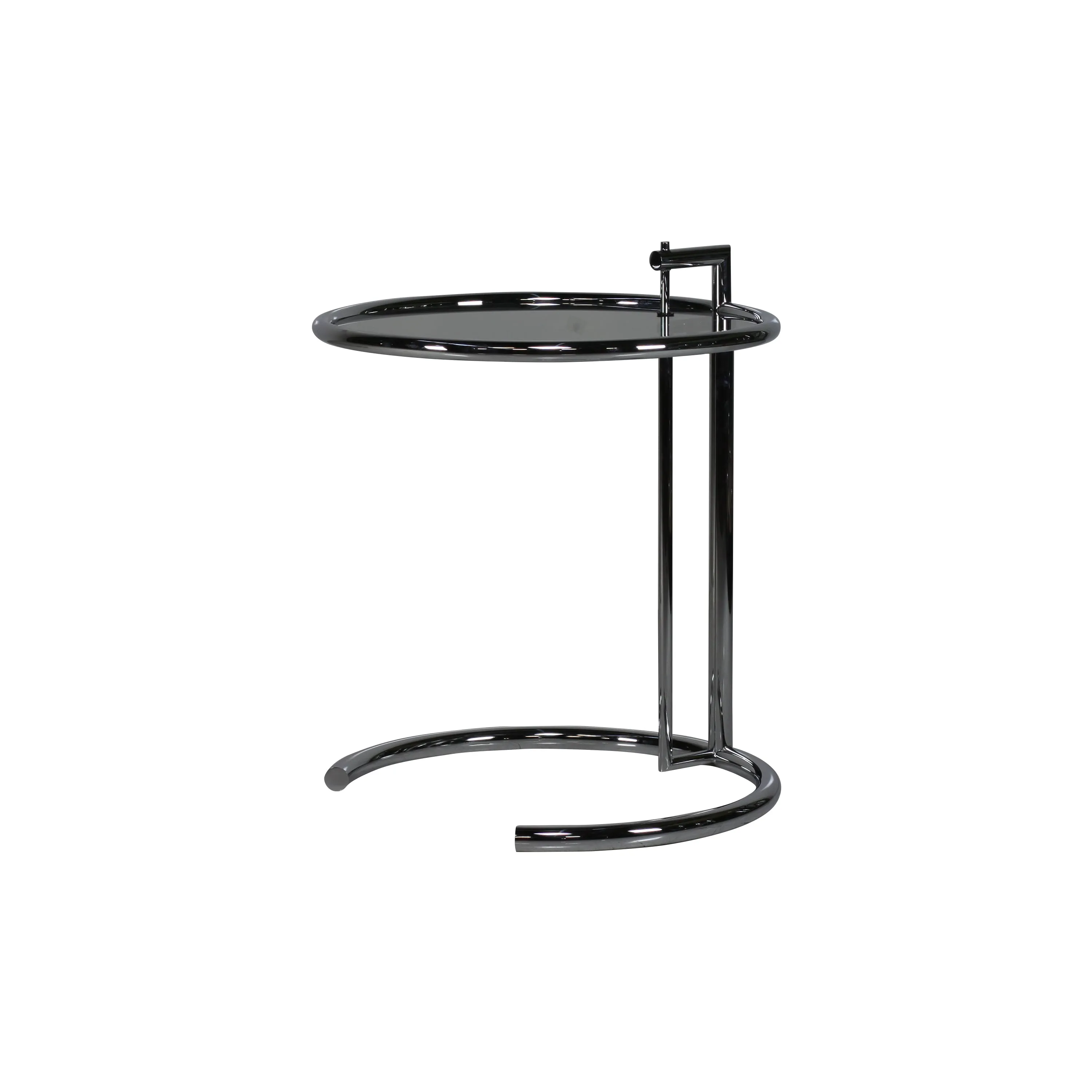 Gray style adjustable side table