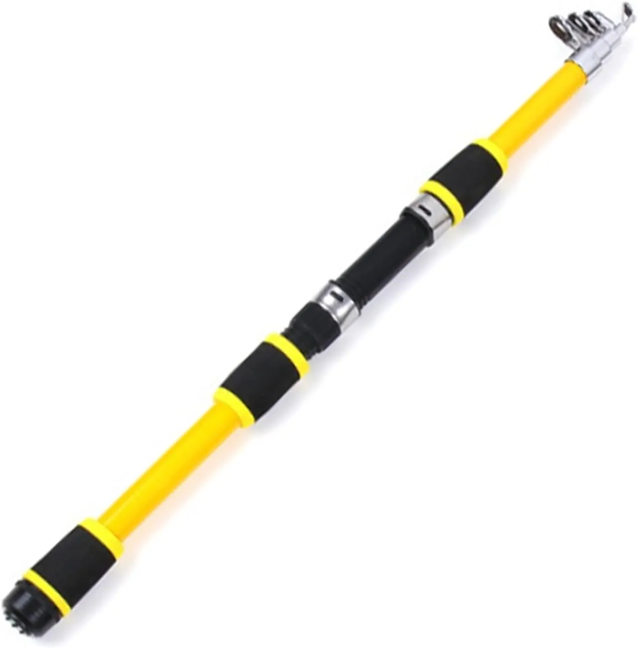 GRFIT Fishing Rod Feeder Telescopic Fishing Rod, Hard FRP Carbon Fiber, Portable Swivel Pole for Carp, Sea Boat Travel Portable Fishing Rod