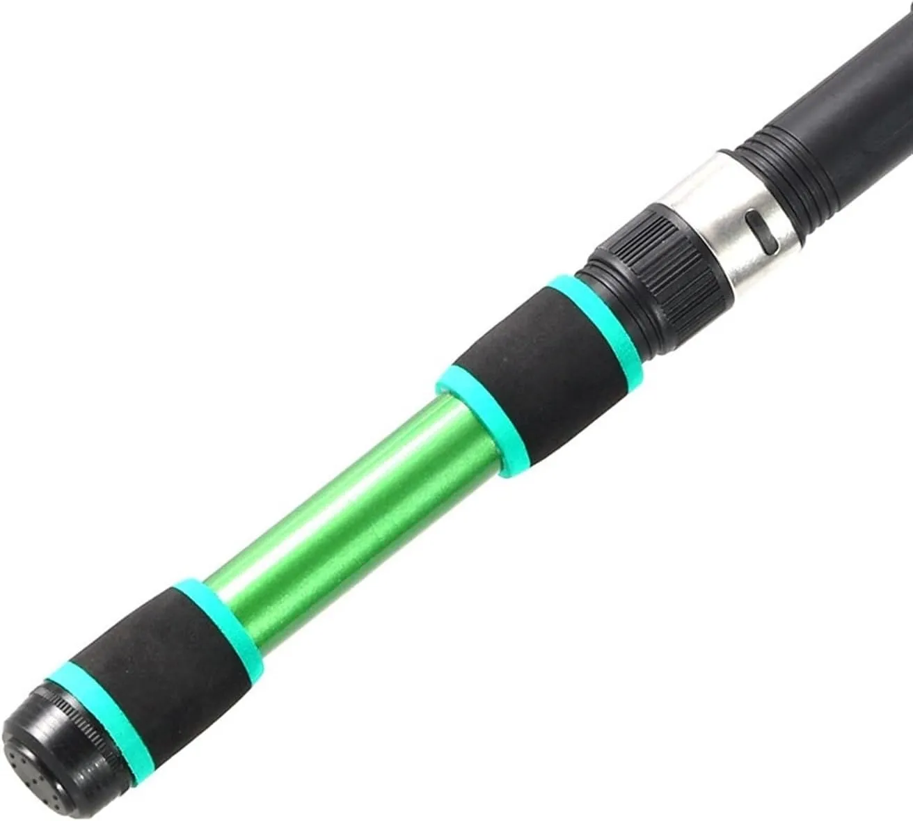 GRFIT Fishing Rod Feeder Telescopic Fishing Rod, Hard FRP Carbon Fiber, Portable Swivel Pole for Carp, Sea Boat Travel Portable Fishing Rod