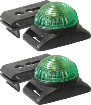 Guardian Expedition LED Signal and Safety Light, Green (2-Pack)