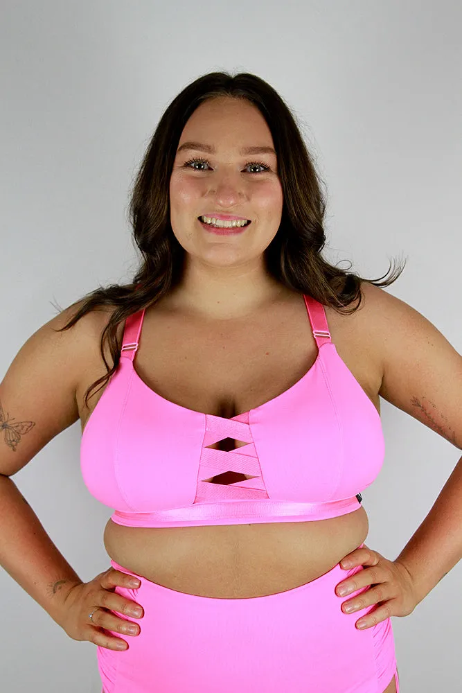 Hamilton Sports Bralette – HOT PINK