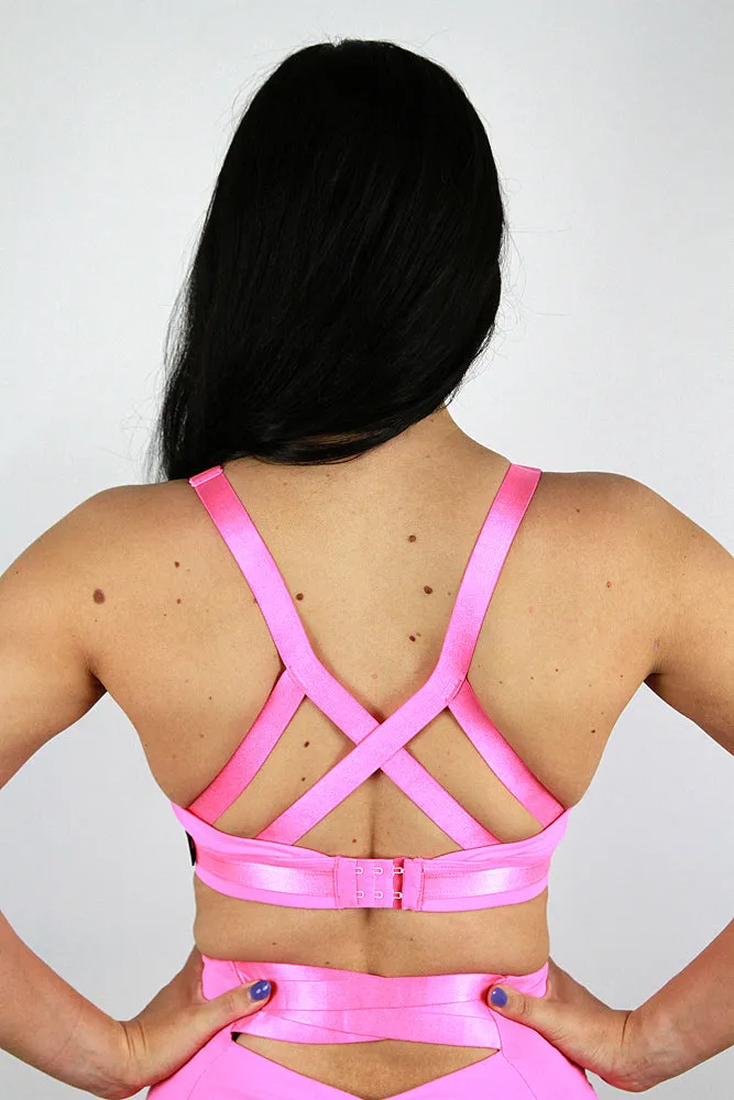 Hamilton Sports Bralette – HOT PINK